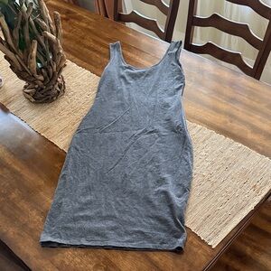 Heart Hips Gray body con dress
